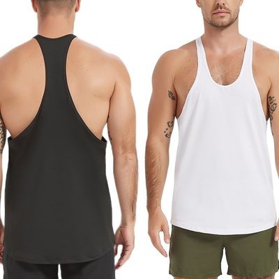 XMAMLON Custom Gym T-Shirt Γιλέκα για άνδρες Γράφη T-Shirt Χωρίς μανίκια Tank Top Βαμβάκι