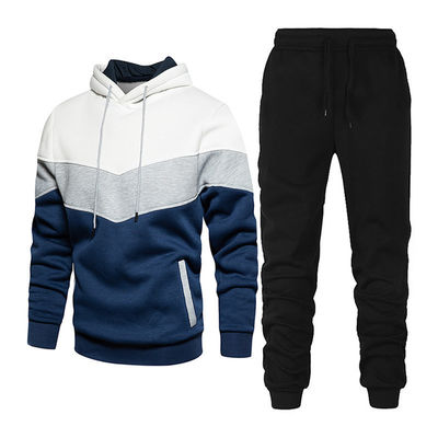 Ενήλικες Unisex Hoodies 100% βαμβάκι Sweatshirt και Sweatpants Set Σκληρό παχύ Hoodie