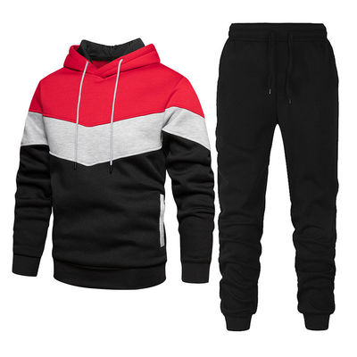 Ενήλικες Unisex Hoodies 100% βαμβάκι Sweatshirt και Sweatpants Set Σκληρό παχύ Hoodie