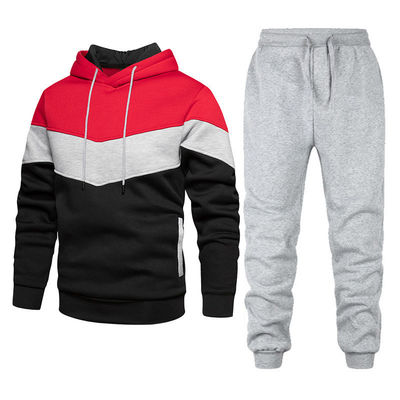 Ενήλικες Unisex Hoodies 100% βαμβάκι Sweatshirt και Sweatpants Set Σκληρό παχύ Hoodie