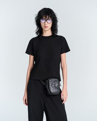 Βαμβάκι Sorona ύφασμα ψύξη Tank Top για κορίτσια T-shirt γυναικεία μπλούζες T-shirts πλήρωμα λαιμό