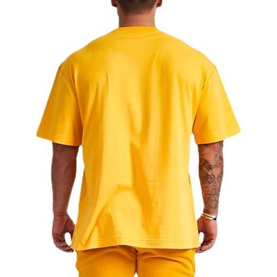 Θερινό απαραίτητο ανδρικό T-shirt υπερμεγέθους με μέθοδο πλεξίματος και μοτίβο εκτύπωσης