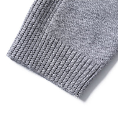 Σκληρό χρώμα ιπποκόσμη / βαμβάκι πουλόβερ Slim Fit Turtle Neck για άνδρες casual wear