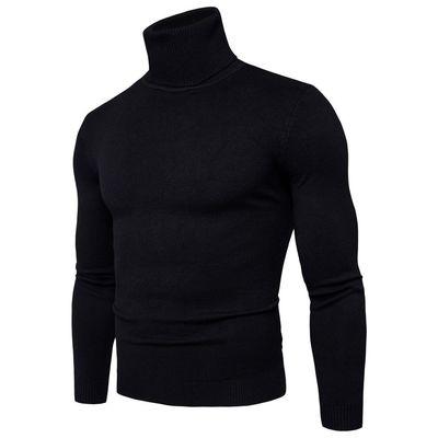 Υψηλό ελαστικό μπεζ άνδρα Crewneck Sweatshirt Πουλόβερ Standard Wool Xmas Sweater