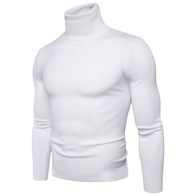 Άνδρες Full Alpaca Turtleneck Sweater Βίντεζ χειμερινά ρούχα χωρίς ανίχνευση βελόνων