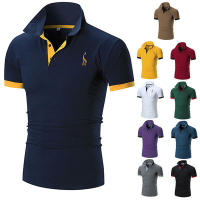 Τύπο Τύπος 330 γραμμάρια Plain Casual Golf Custom Logo Simple Polo Shirt Για άνδρες