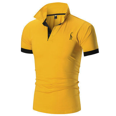 Τύπο Τύπος 330 γραμμάρια Plain Casual Golf Custom Logo Simple Polo Shirt Για άνδρες