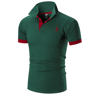 Τύπο Τύπος 330 γραμμάρια Plain Casual Golf Custom Logo Simple Polo Shirt Για άνδρες