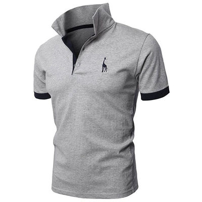 Τύπο Τύπος 330 γραμμάρια Plain Casual Golf Custom Logo Simple Polo Shirt Για άνδρες