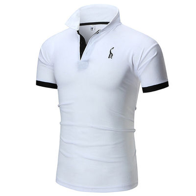 Τύπο Τύπος 330 γραμμάρια Plain Casual Golf Custom Logo Simple Polo Shirt Για άνδρες