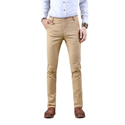 Παντελόνια ανδρών Four Seasons Stretch Casual με Slim Straight Design και Light Wash