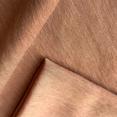65gm Wool Blend Felt Foil Stamping Jacquard Acetate Polyester Satin Fabric για φόρεμα