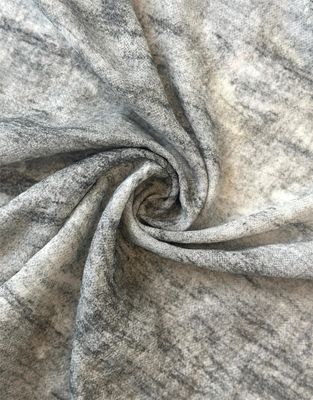 65gm Wool Blend Felt Foil Stamping Jacquard Acetate Polyester Satin Fabric για φόρεμα