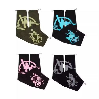 XMAMLON Ελαφρύς βάρος Vintage Sweatpants Φθινοπωρινό αντρικό παντελόνι με προσαρμοσμένη εκτύπωση λογότυπου