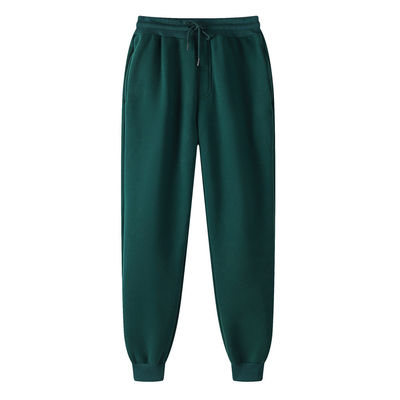 Χειμερινή εποχή Custom 220g Σκληρό χρώμα με γούνα Sweatpants Unisex Αθλητισμός αναψυχής