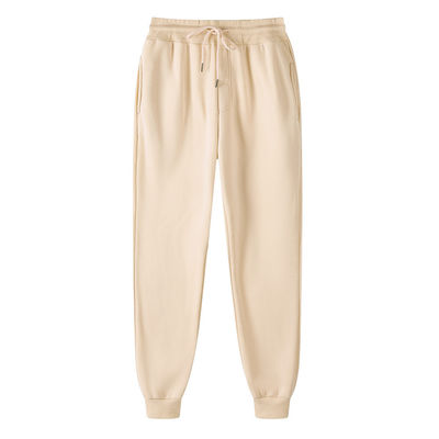 Χειμερινή εποχή Custom 220g Σκληρό χρώμα με γούνα Sweatpants Unisex Αθλητισμός αναψυχής
