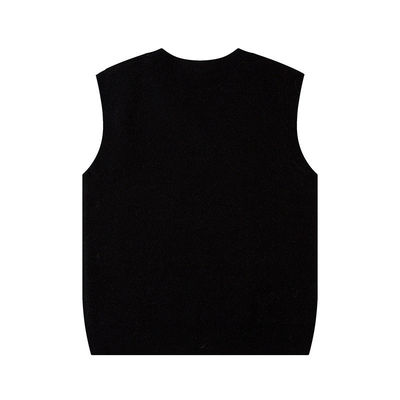 Άνδρες Sunflower Custom V-neck πουλόβερ πουλόβερ πλεκτό γιλέκο Jackard jumpers χωρίς μανίκια