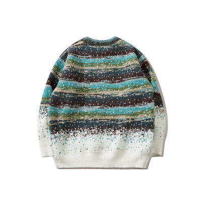 Μακρύ μανίκι Custom Pullover Πλέξιμο Μαλλί Χριστουγεννιάτικα πουλόβερ Άνδρες Sweatshirt Για Άνδρες Αναπνευστική