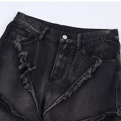 Μπάγκι ανδρικά τζιν σε XMAMLON RTS με Zip Placket Fly άνοιγμα και βλάβη μπλε