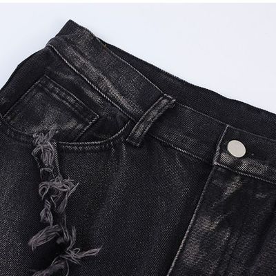 Μπάγκι ανδρικά τζιν σε XMAMLON RTS με Zip Placket Fly άνοιγμα και βλάβη μπλε