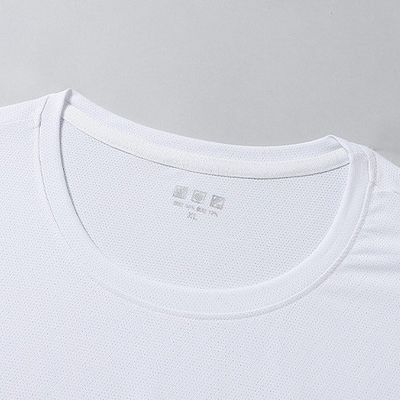 Γρήγορα στεγνό Custom Summer Short Sleeve Gym Φορέστε υπερμεγέθη ρούχα για αντρικά μπλουζάκια