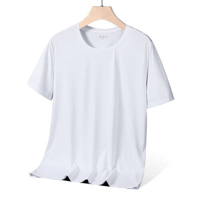 Γρήγορα στεγνό Custom Summer Short Sleeve Gym Φορέστε υπερμεγέθη ρούχα για αντρικά μπλουζάκια