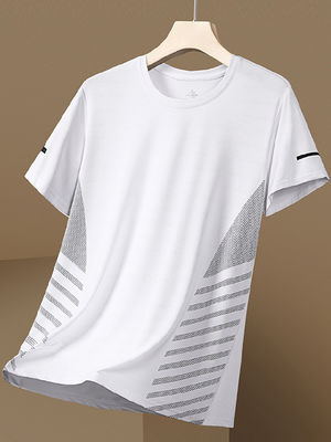 Καλοκαιρινά ρούχα T-shirts για άνδρες μικρά μανίκια Custom Logo Oversized Graphic Plus Size