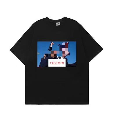 Αειφόρο βαμβακερό μπλουζάκι για άνδρες STREETWEAR στυλ αντι ρυτίδες μπλουζάκια καρτούν μοτίβο