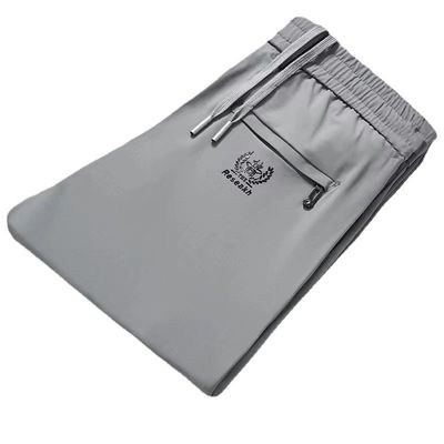 Πολυεστέρα/Σπαντέξ συνδυασμός Ανδρικών Regular Fit Joggers με Ελαστική Ζώνη και Σωλήνα