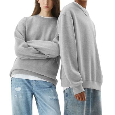 XMAMLON 320G Πολυεστέρα / βαμβάκι για άνδρες Sweatshirt για άνδρες χωρίς κολάρο