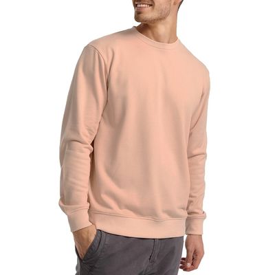 XMAMLON 320G Πολυεστέρα / βαμβάκι για άνδρες Sweatshirt για άνδρες χωρίς κολάρο