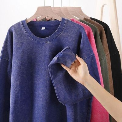 Αντι-πυρηνικά 350 γραμμάρια Γαλλικά Terry Vintage Hoodies Τρέξιουτ για άνδρες από επαγγελματία