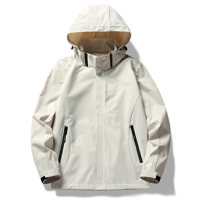 Πολυεστέρας Windbreaker Jacket για άνδρες XMAMLON Custom Full Zip Up Εκπαίδευση ελαφρύ βάρος