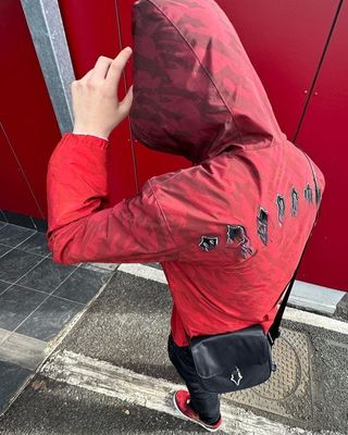 Φθινοπωρινή σεζόν XMAMLON Βραβευμένο λογότυπο Windbreaker Streetwear Jacket για άνδρες και γυναίκες