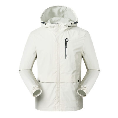 Άνδρες Καλυμμένο Windbreaker Jacket Χειμερινό Μαύρο Custom Pockets Εργασιακά ρούχα Εξωτερικό Jacket